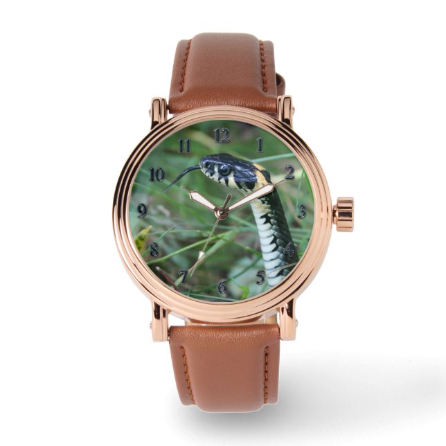 Slangenkop Horloge (Voorkant)