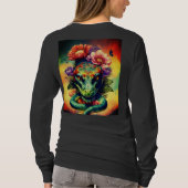 Slangenkop T-shirt ontwerp. (Achterkant)