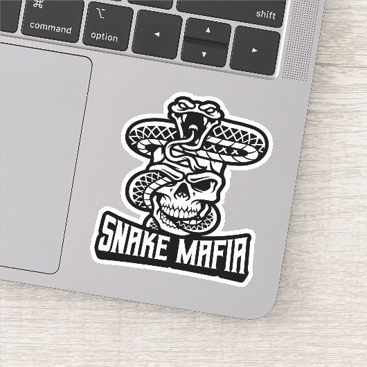 Slangenmaffia Sticker (Detail)