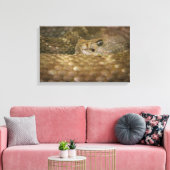 slangenoog canvas afdruk (Insitu (Woonkamer))