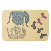 Slangenprint Badmat (Voorkant)