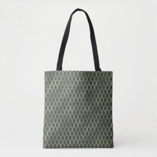 Slangenreptiel Wild Animal Skin Pattern Draagtas