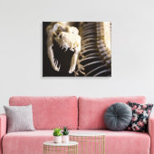 Slangenskelet kunst - canvas (Insitu (Woonkamer))