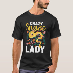 Slangenslang Herpetologie Python Zoökeeper Reptiel T-shirt