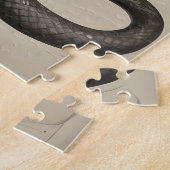 Slangenvrouw kunst legpuzzel (Zijkant)