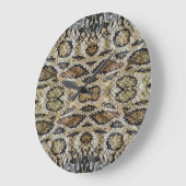 Slanghuid Patroon Textuur Grote Klok (Hoek)