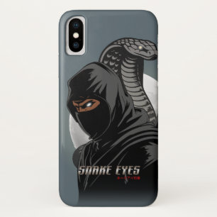 Slangogen Ninja iPhone X Hoesje