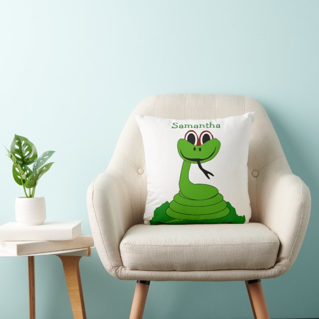 Slangontwerp Persoonlijk Kussen (Stoel)