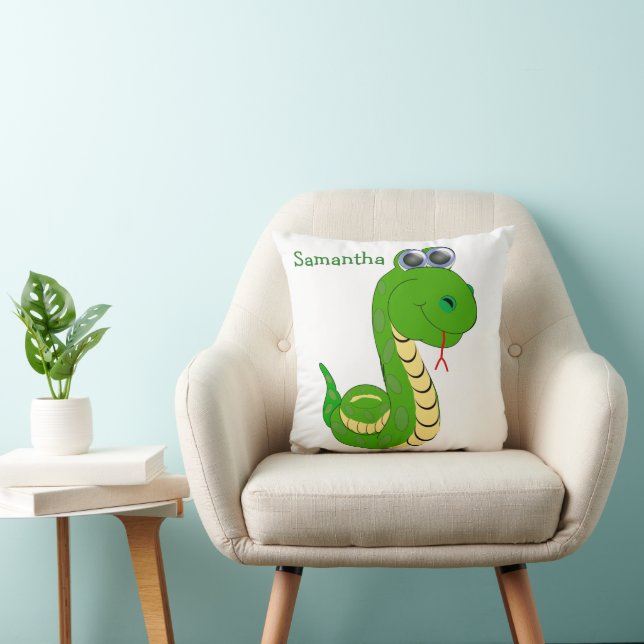 Slangontwerp Persoonlijk Kussen (Stoel)