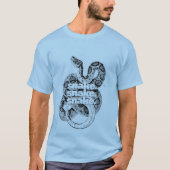 Slangontwerp T-shirt (Voorkant)