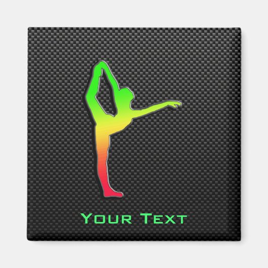 Slank ballet magneet (Voorkant)