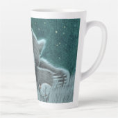 Slank Beer en muis latte Mok (Rechts)