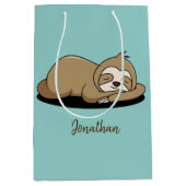 Slank design met gemiddelde gulden tas medium cadeauzakje (Voorkant)