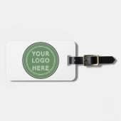 Slank, eigentijds, gepolijst en aanpasbaar. bagagelabel (Voorkant horizontaal)