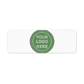 Slank, eigentijds, gepolijst en aanpasbaar. etiket (Voorkant)