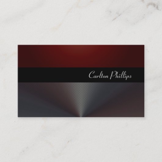 Slank en schoon visitekaartje (Voorkant)