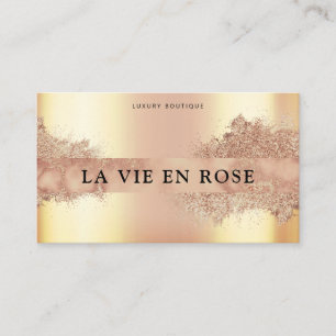 Slank Gold Bronze Mobile Spray Tan Visitekaartje