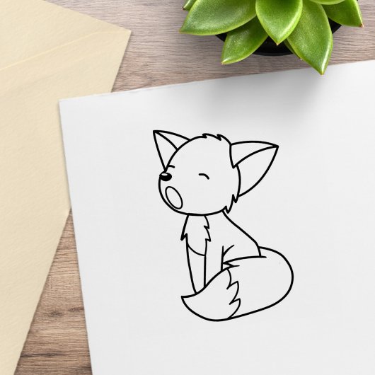 Slank kleine voskleur me 	rubberstempel