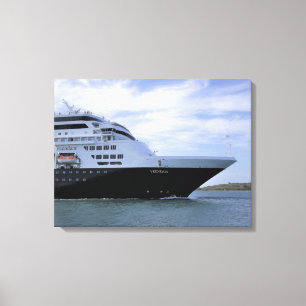 Slank kruisschip canvas afdruk
