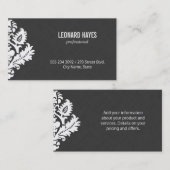 Slank | Linen | Element Visitekaartje (Voorkant / Achterkant)