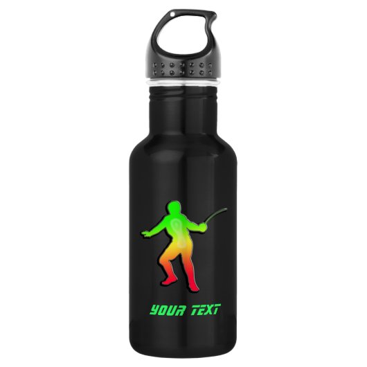 Slank omheining waterfles  (Voorkant)