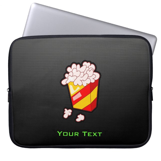 Slank Popcorn Laptop Sleeve (Voorkant)