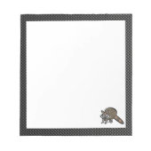 Slank Raccoon Notitieblok (Voorkant)