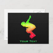 Slank Rollerblaadje Briefkaart (Voorkant / Achterkant)