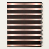 Slank roze staffelaar planner (Achterkant)