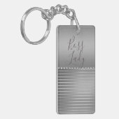 Slank Silver Boss Lady Sleutelhanger (Voorkant Links)