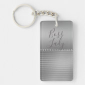 Slank Silver Boss Lady Sleutelhanger (Voorkant)