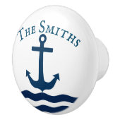 Slank, standaard anker keramische knop (Rechts)