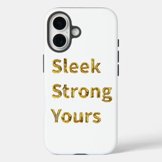 Slank. Sterk. Van jou Case-Mate iPhone Case (Achterkant)