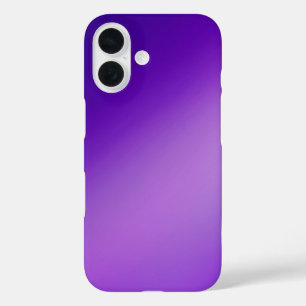 Slank violet Ombre – iPhone 16 Hoesje