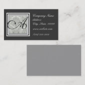 Slank visitekaartje voor demasontwerp (Voorkant / Achterkant)