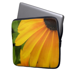 Slank voor Susan-laptop met zwarte ogen Laptop Sleeve