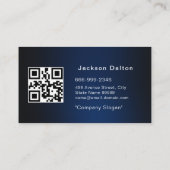 Slank Welder Welding Metal Fabricator Metalwork B Visitekaartje (Achterkant)