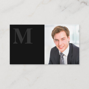 Slank zwart   Uitvoerend   Visitekaartje