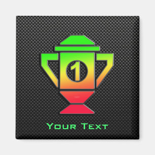 Slanke 1e plaats Trofee Magneet