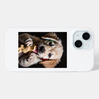 Slanke Bescherming Witte iPhone15 Hoesje