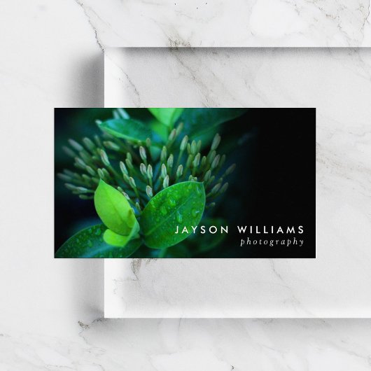 Slanke fotograaf, Fotografie Visitekaartje