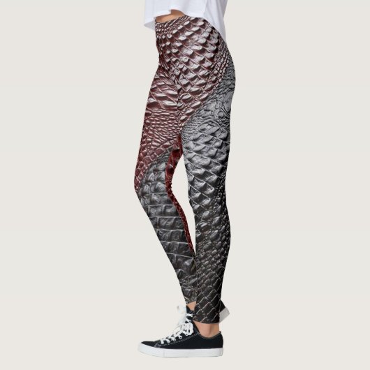Slanke huid gestructureerd leggings (Links)