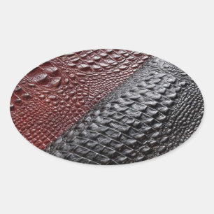Slanke huidlook ovale sticker