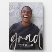 Slanke lijnen Afstuderen Keepomwille Desktop Plaqu Fotoplaat (voorkant)