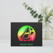 Slanke maaltijden briefkaart (Staand voorkant)