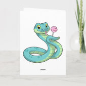 Slanke met Lollipop Kaart (Achterkant)