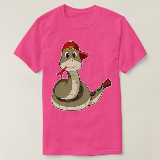 Slanke met Pet T-shirt (Design voorkant)