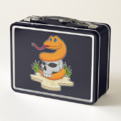 Slanke met schedel (Achterkant)