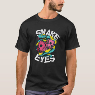 Slanke ogen dice beste cadeau t-shirt