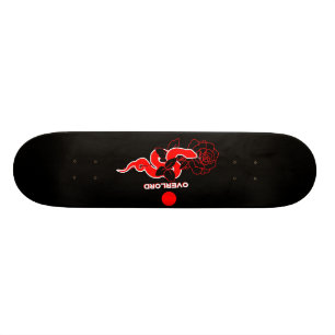 Slanke&Roos: Rode stip Skateboard